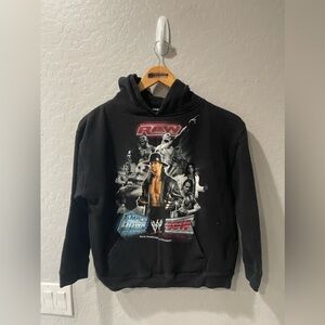 2007 WWE ECW‎ Wrestler Wrestling Collage Hoodie Size Youth Large